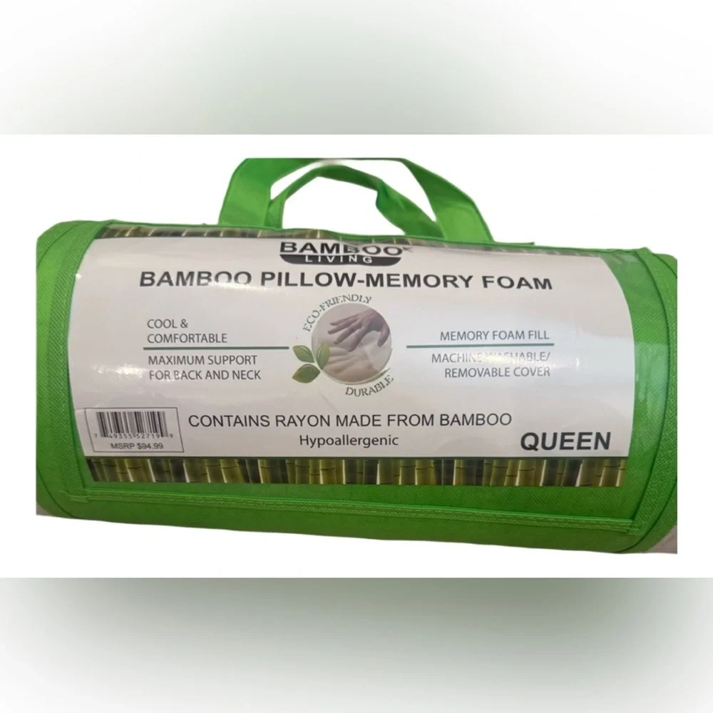 Green Memory Foam Pillow‎